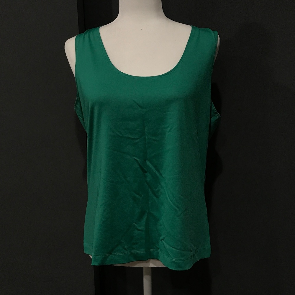 Green Sports Tank Top
